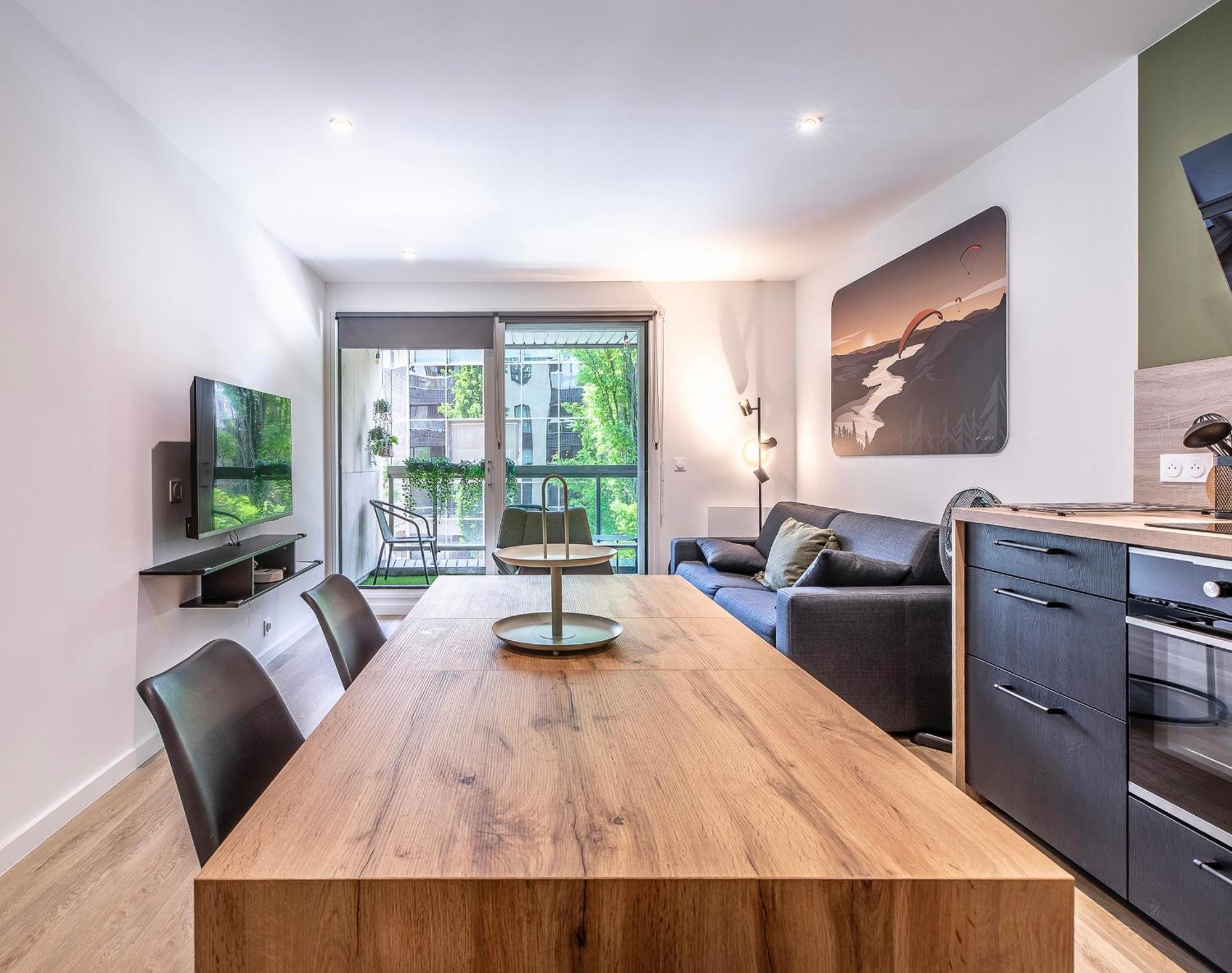 Appartement Moderne Au Coeur D'Annecy - A Deux Pas Du Lac Et De La Vieille Ville 外观 照片
